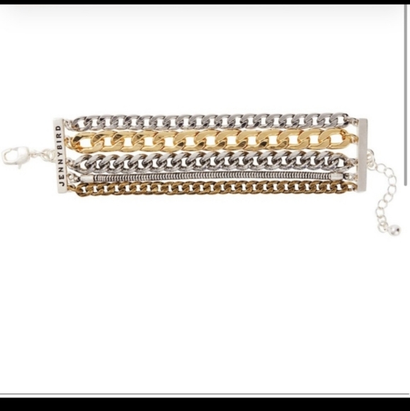 Jenny Bird Multi-Metal Strand Bracelet - Picture 2 of 5